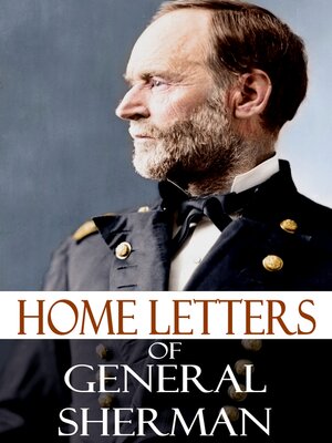 cover image of Home Letters of General Sherman